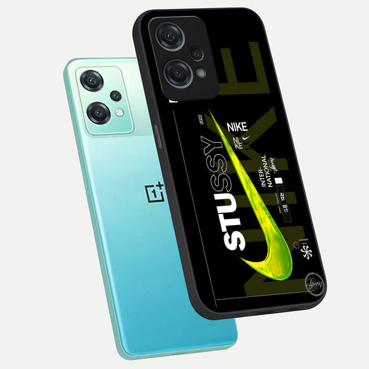  Neon Street Edition phone case For Oneplus Nord CE2 Lite showing premium glass back cover with detailed artwork