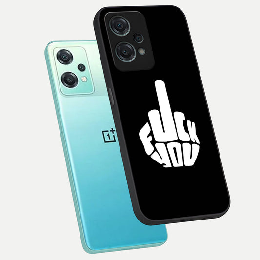  Rebel Mode On phone case For Oneplus Nord CE2 Lite showing premium glass back cover with detailed artwork