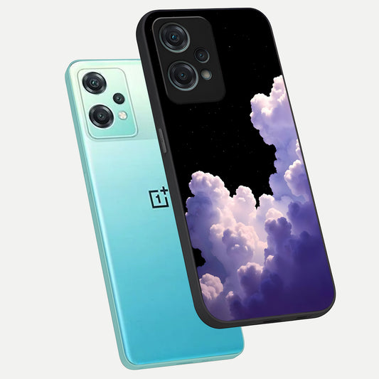  Starlit Night Whispers phone case For Oneplus Nord CE2 Lite showing premium glass back cover with detailed artwork