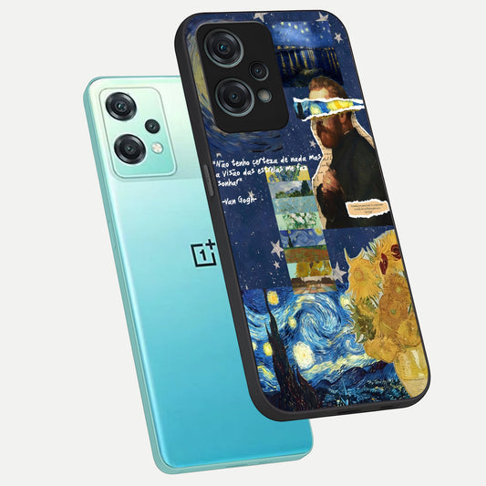  Starry Dream Vision phone case For Oneplus Nord CE2 Lite showing premium glass back cover with detailed artwork
