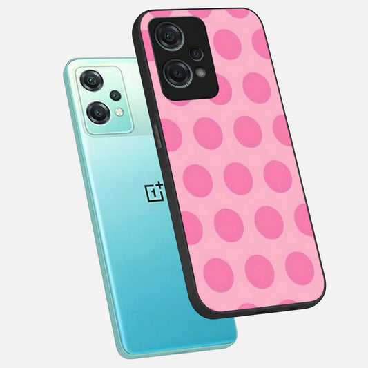  Sweet Dot Dreams phone case For Oneplus Nord CE2 Lite showing premium glass back cover with detailed artwork