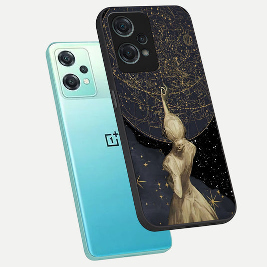  Taylor Swift Girl phone case For Oneplus Nord CE2 Lite showing premium glass back cover with detailed artwork