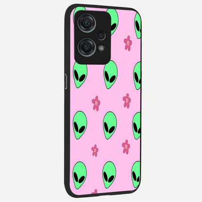  Cosmic Cute Crush back cover For Oneplus Nord CE2 Lite slim fit glass case with vibrant aesthetic design