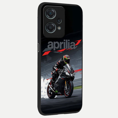  Dark Aprilla back cover For Oneplus Nord CE2 Lite slim fit glass case with vibrant aesthetic design