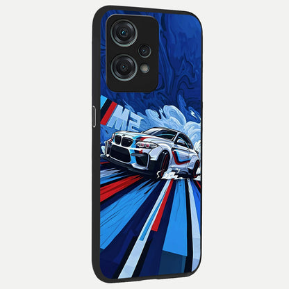  Drift Power Rush back cover For Oneplus Nord CE2 Lite slim fit glass case with vibrant aesthetic design