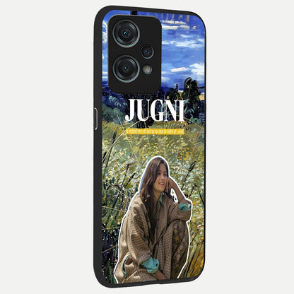  Jugni Soul Vibes back cover For Oneplus Nord CE2 Lite slim fit glass case with vibrant aesthetic design