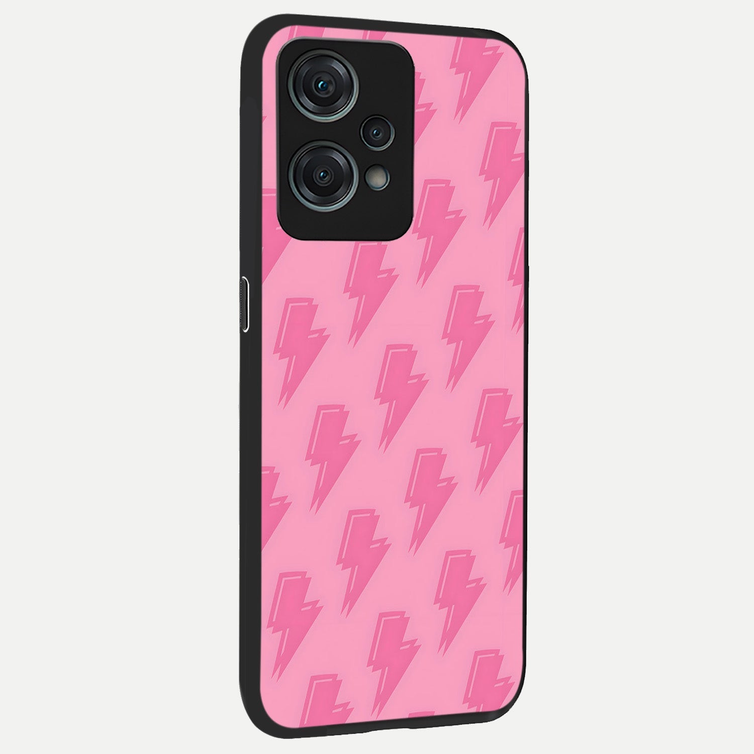 Pink Moo Magic back cover For Oneplus Nord CE2 Lite slim fit glass case with vibrant aesthetic design