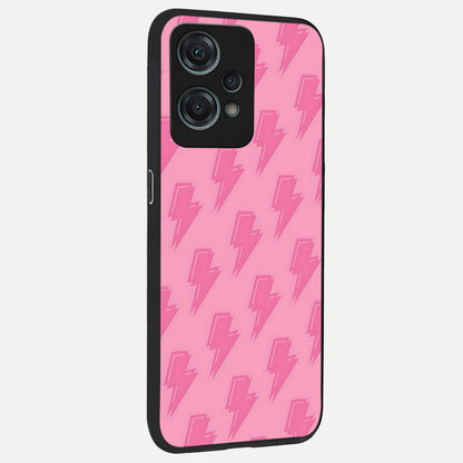 Pink Moo Magic back cover For Oneplus Nord CE2 Lite slim fit glass case with vibrant aesthetic design