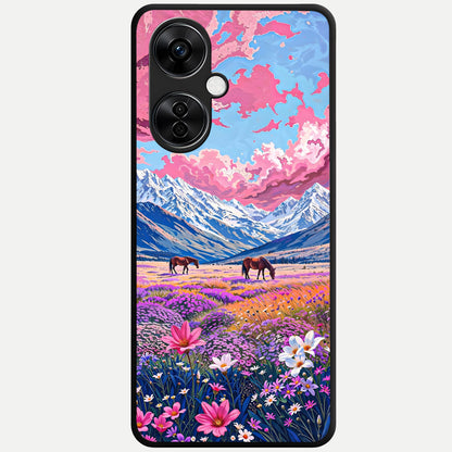  Blossom Valley Dream Glass Case For Oneplus Nord CE3 Lite back cover – full design glossy printed glass finish