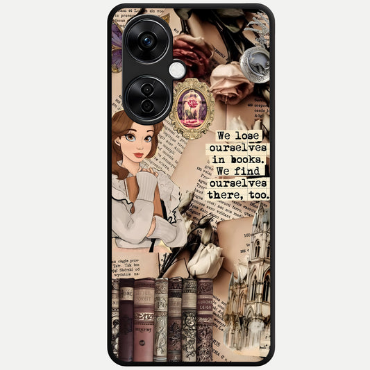  Bookish Dream World Glass Case For Oneplus Nord CE3 Lite back cover – full design glossy printed glass finish