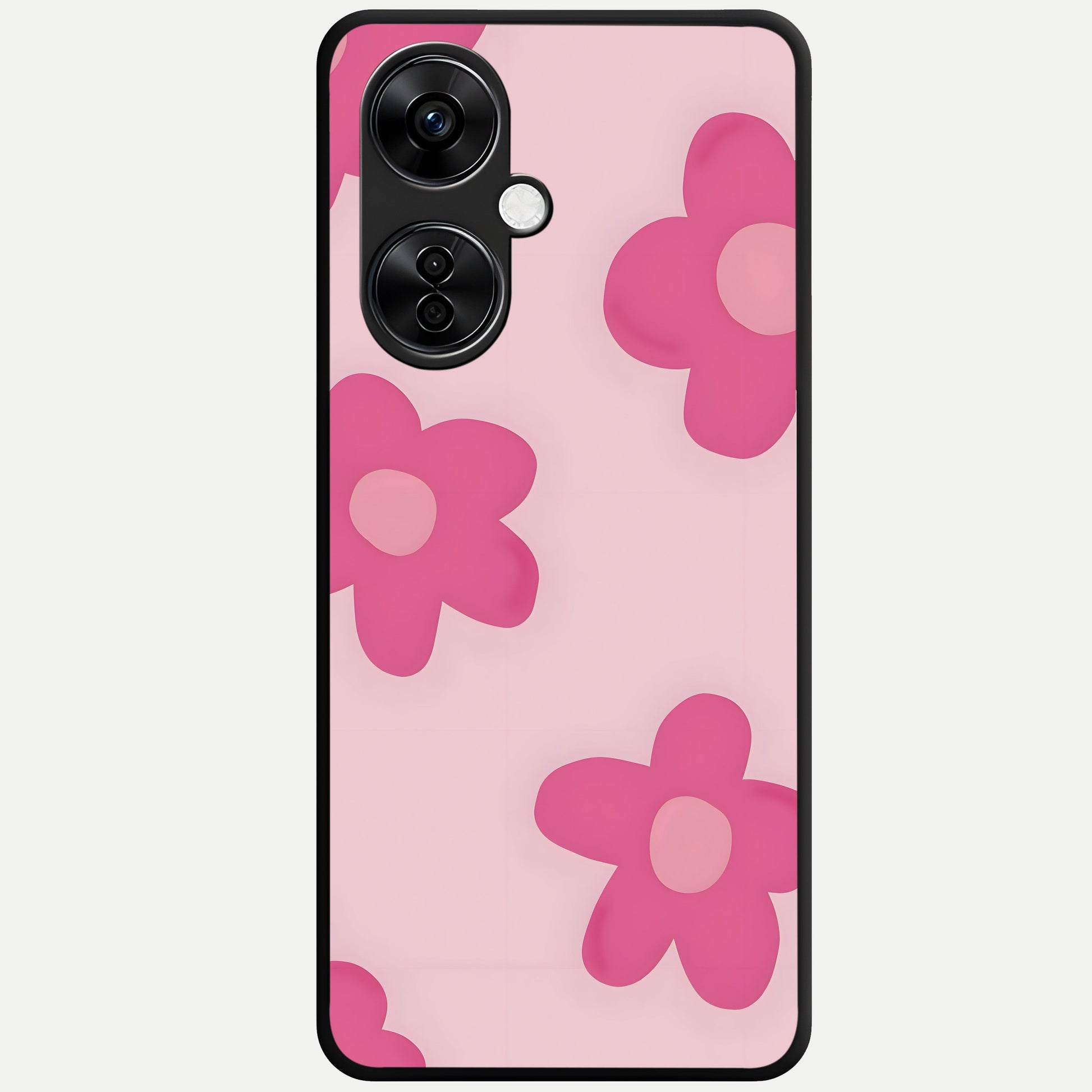  Candy Bloom Dreams Glass Case For Oneplus Nord CE3 Lite back cover – full design glossy printed glass finish