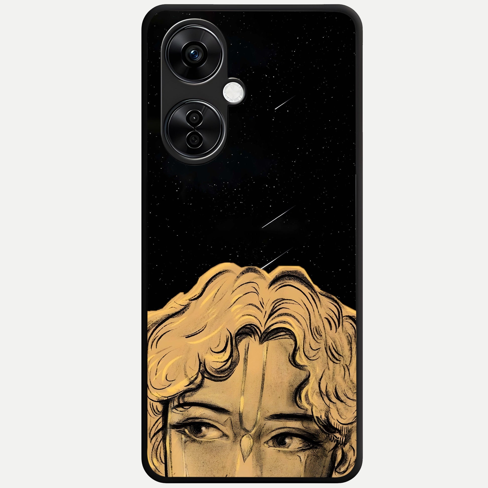  Celestial Gods Plan Glass Case For Oneplus Nord CE3 Lite back cover – full design glossy printed glass finish