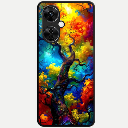  Colorful Soda Bottles Glass Case For Oneplus Nord CE3 Lite back cover – full design glossy printed glass finish