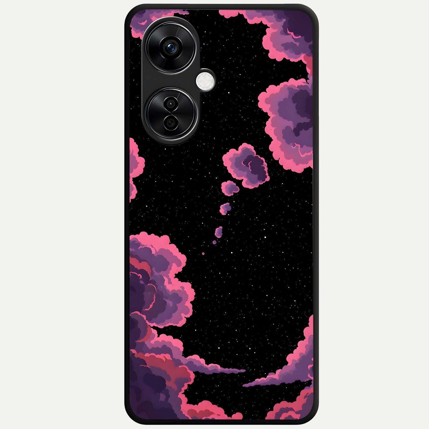  Cosmic Cloud Journey Glass Case For Oneplus Nord CE3 Lite back cover – full design glossy printed glass finish