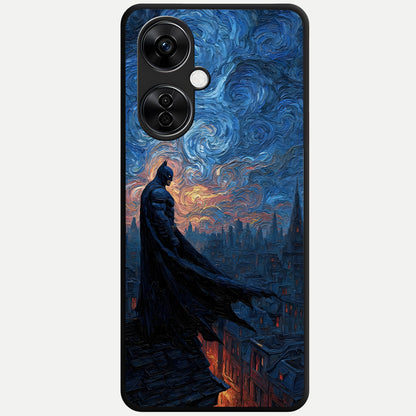  Dark Knight Dusk Glass Case For Oneplus Nord CE3 Lite back cover – full design glossy printed glass finish