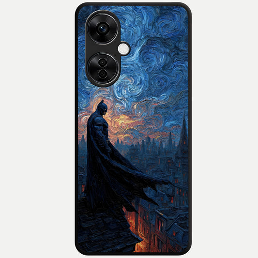  Dark Knight Dusk Glass Case For Oneplus Nord CE3 Lite back cover – full design glossy printed glass finish