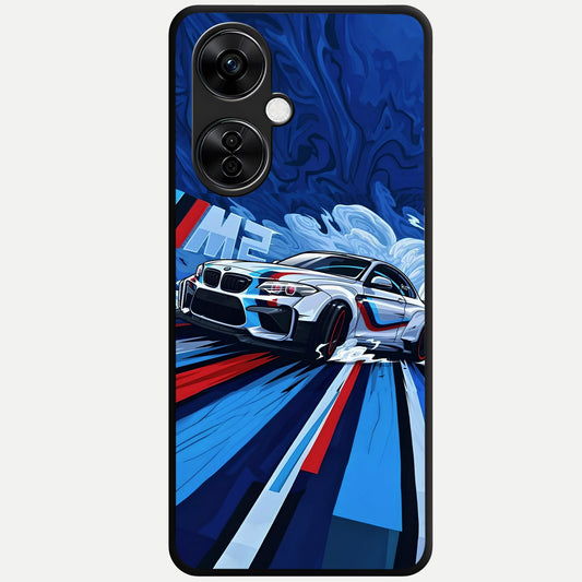  Drift Power Rush Glass Case For Oneplus Nord CE3 Lite back cover – full design glossy printed glass finish