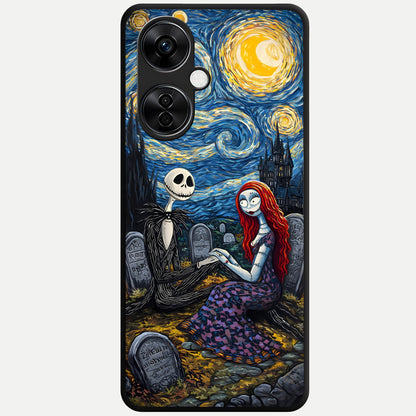 Eternal Night Love Glass Case For Oneplus Nord CE3 Lite back cover – full design glossy printed glass finish