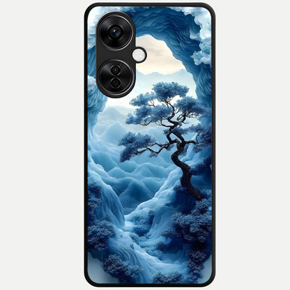  Frozen Serenity Gate Glass Case For Oneplus Nord CE3 Lite back cover – full design glossy printed glass finish