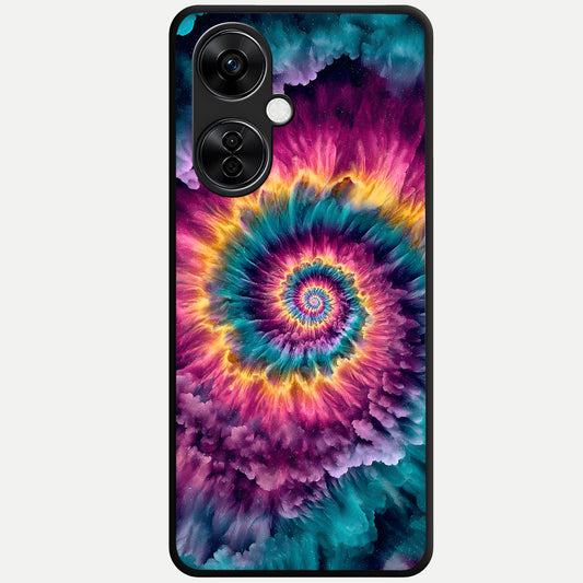  Galactic Spiral Burst Glass Case For Oneplus Nord CE3 Lite back cover – full design glossy printed glass finish