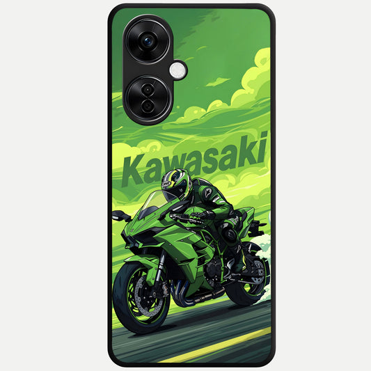  Greenery Sky Glass Case For Oneplus Nord CE3 Lite back cover – full design glossy printed glass finish