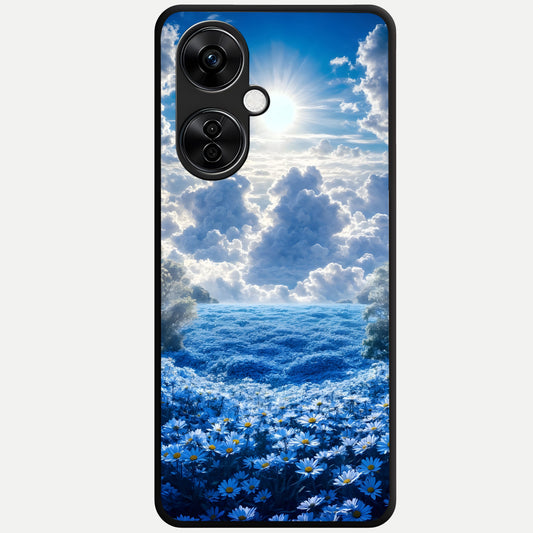  Heavenly Daisy Horizon Glass Case For Oneplus Nord CE3 Lite back cover – full design glossy printed glass finish