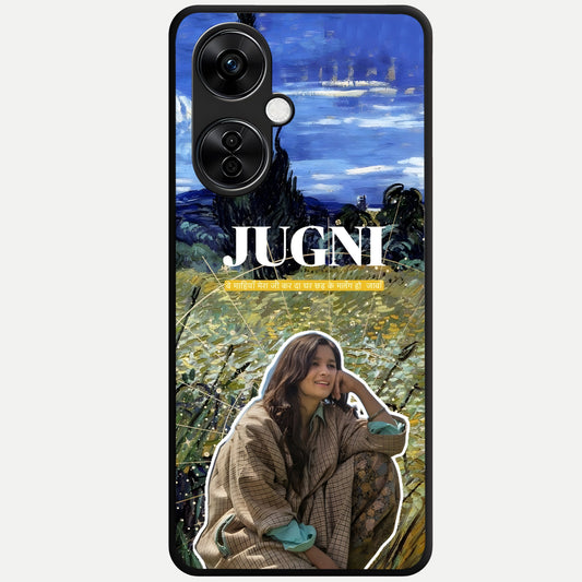  Jugni Soul Vibes Glass Case For Oneplus Nord CE3 Lite back cover – full design glossy printed glass finish