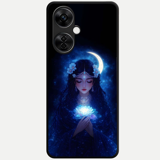  Mystic Moon Queen Glass Case For Oneplus Nord CE3 Lite back cover – full design glossy printed glass finish