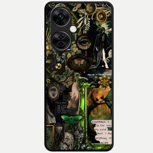  Mystic Woods Secret Glass Case For Oneplus Nord CE3 Lite back cover – full design glossy printed glass finish