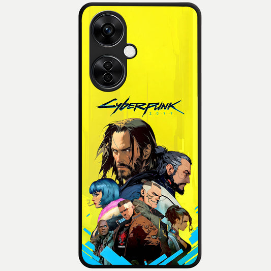  Neon Rebel Genesis Glass Case For Oneplus Nord CE3 Lite back cover – full design glossy printed glass finish