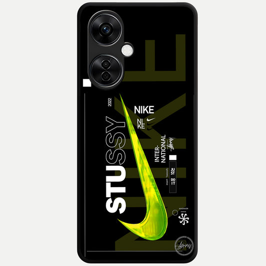  Neon Street Edition Glass Case For Oneplus Nord CE3 Lite back cover – full design glossy printed glass finish