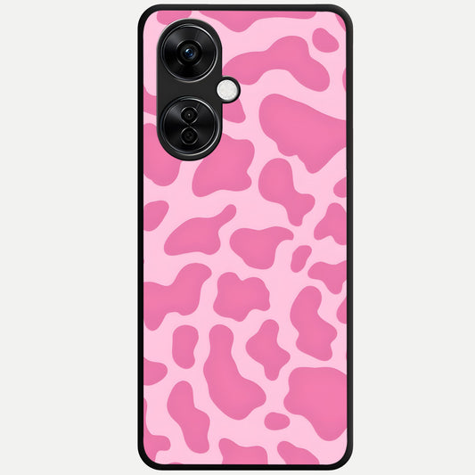  Pinkish Scenery Glass Case For Oneplus Nord CE3 Lite back cover – full design glossy printed glass finish