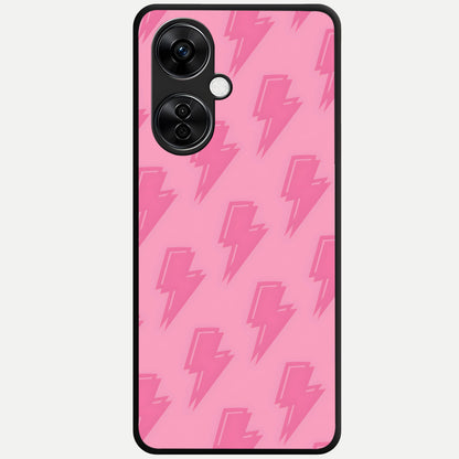  Pink Moo Magic Glass Case For Oneplus Nord CE3 Lite back cover – full design glossy printed glass finish