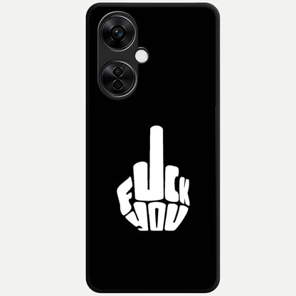  Rebel Mode On Glass Case For Oneplus Nord CE3 Lite back cover – full design glossy printed glass finish