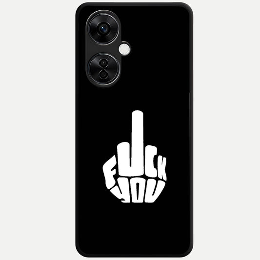  Rebel Mode On Glass Case For Oneplus Nord CE3 Lite back cover – full design glossy printed glass finish