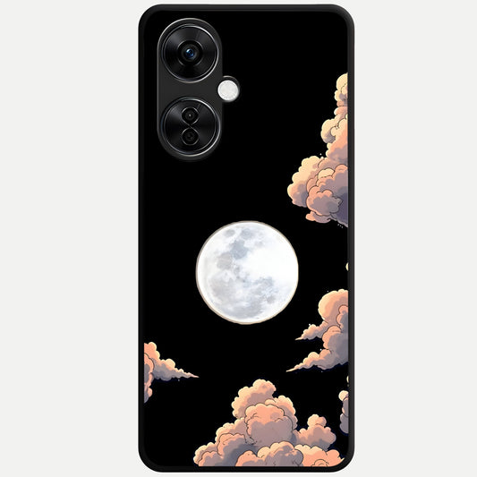  Shade Cloud Moon Glass Case For Oneplus Nord CE3 Lite back cover – full design glossy printed glass finish