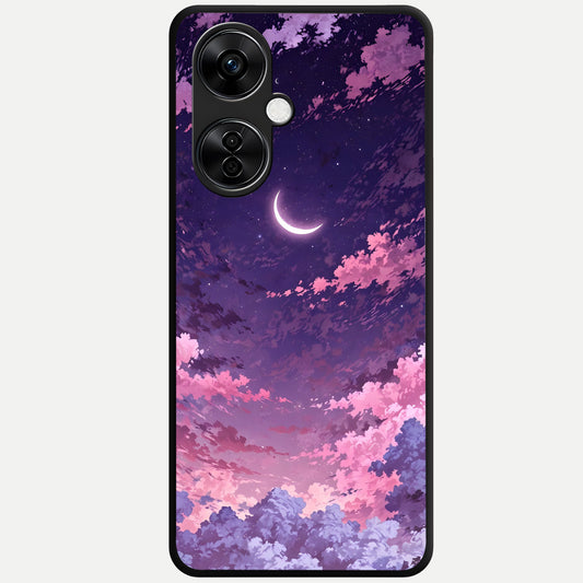  Sky Drift Clouds Glass Case For Oneplus Nord CE3 Lite back cover – full design glossy printed glass finish
