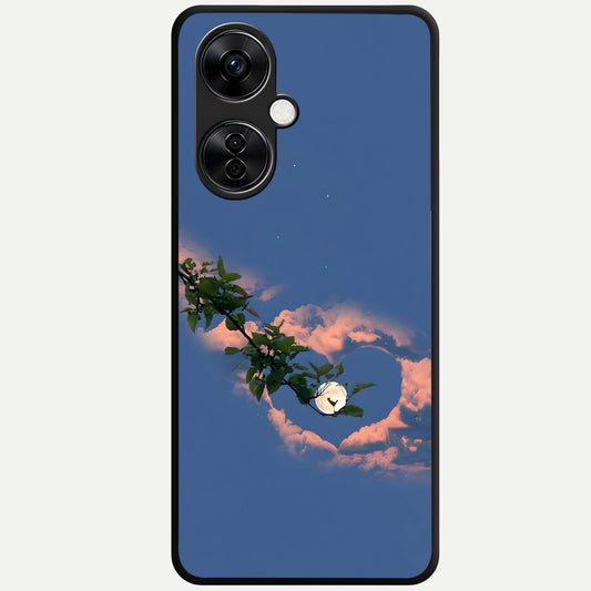  Sky Under Tree Glass Case For Oneplus Nord CE3 Lite back cover – full design glossy printed glass finish
