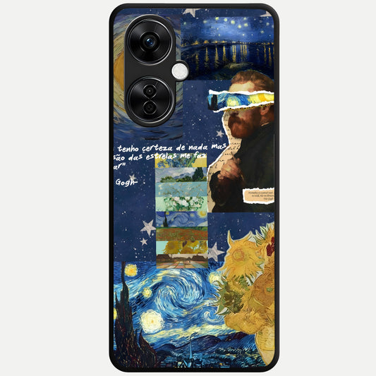  Starry Dream Vision Glass Case For Oneplus Nord CE3 Lite back cover – full design glossy printed glass finish