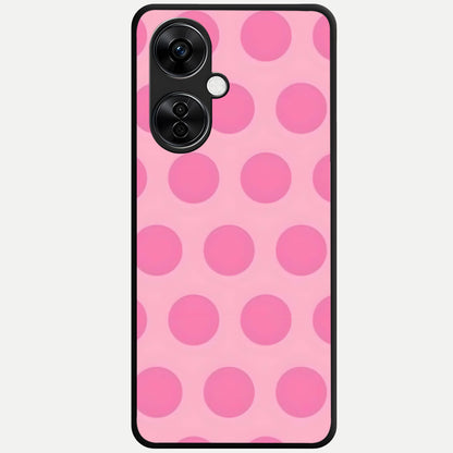  Sweet Dot Dreams Glass Case For Oneplus Nord CE3 Lite back cover – full design glossy printed glass finish