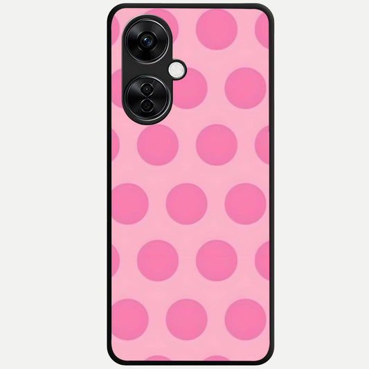  Sweet Dot Dreams Glass Case For Oneplus Nord CE3 Lite back cover – full design glossy printed glass finish