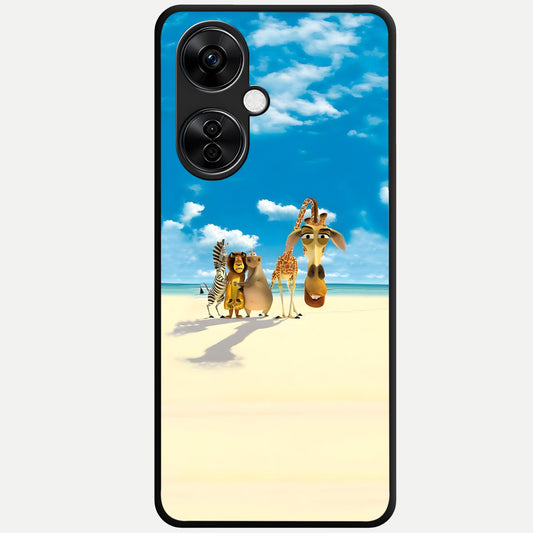  Tropical Fun Squad Glass Case For Oneplus Nord CE3 Lite back cover – full design glossy printed glass finish