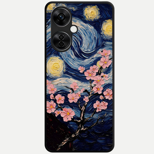  Van Gogh Scenery Glass Case For Oneplus Nord CE3 Lite back cover – full design glossy printed glass finish