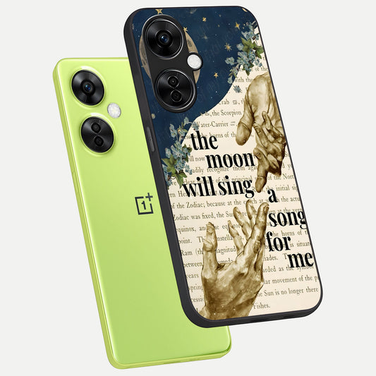 Aesthetic Divine phone case For Oneplus Nord CE3 Lite showing premium glass back cover with detailed artwork