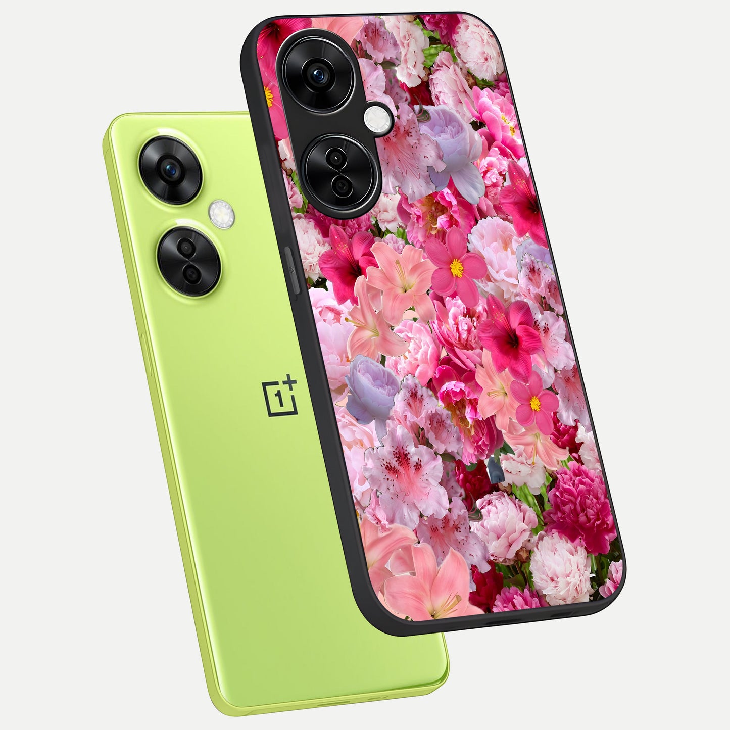  Bloom Crush Fantasy phone case For Oneplus Nord CE3 Lite showing premium glass back cover with detailed artwork