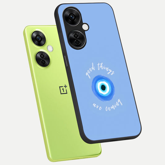  Bright Future Ahead phone case For Oneplus Nord CE3 Lite showing premium glass back cover with detailed artwork