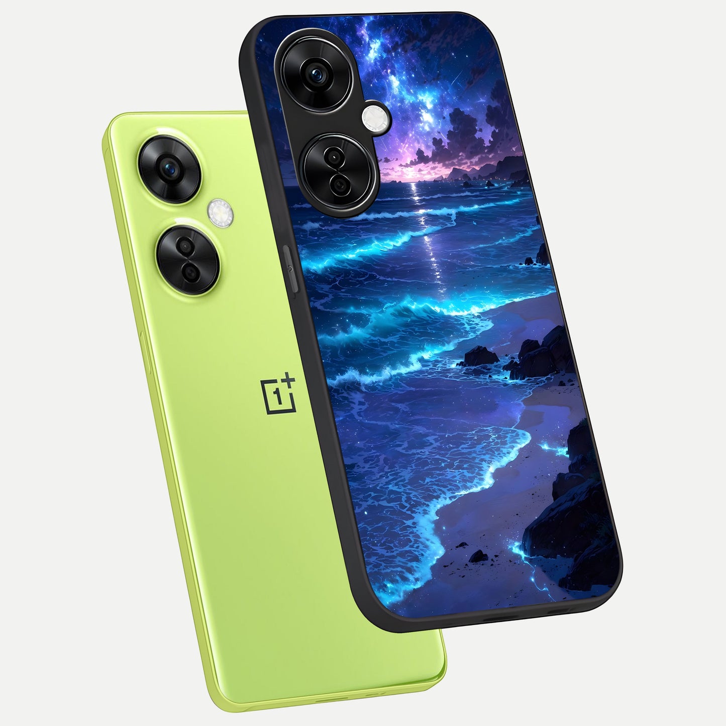  Classic Damn Look phone case For Oneplus Nord CE3 Lite showing premium glass back cover with detailed artwork