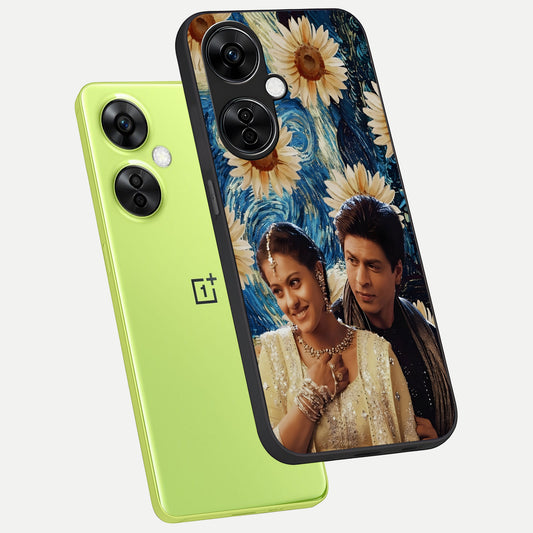  Eternal Love Story phone case For Oneplus Nord CE3 Lite showing premium glass back cover with detailed artwork