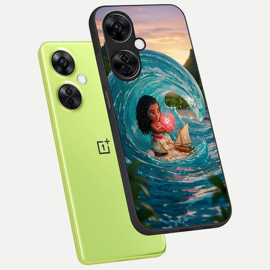  Heart of Ocean phone case For Oneplus Nord CE3 Lite showing premium glass back cover with detailed artwork