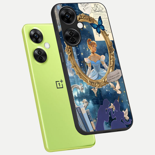  Midnight Queen phone case For Oneplus Nord CE3 Lite showing premium glass back cover with detailed artwork